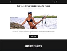 Tablet Screenshot of bikinispearfishing.com